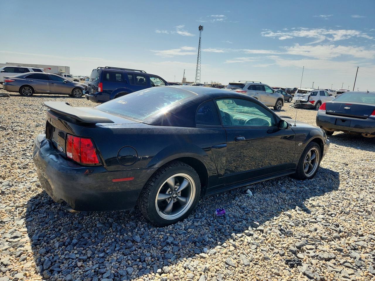 2003 Ford Mustang Gt Черный vin: 1FAFP42X33F377503