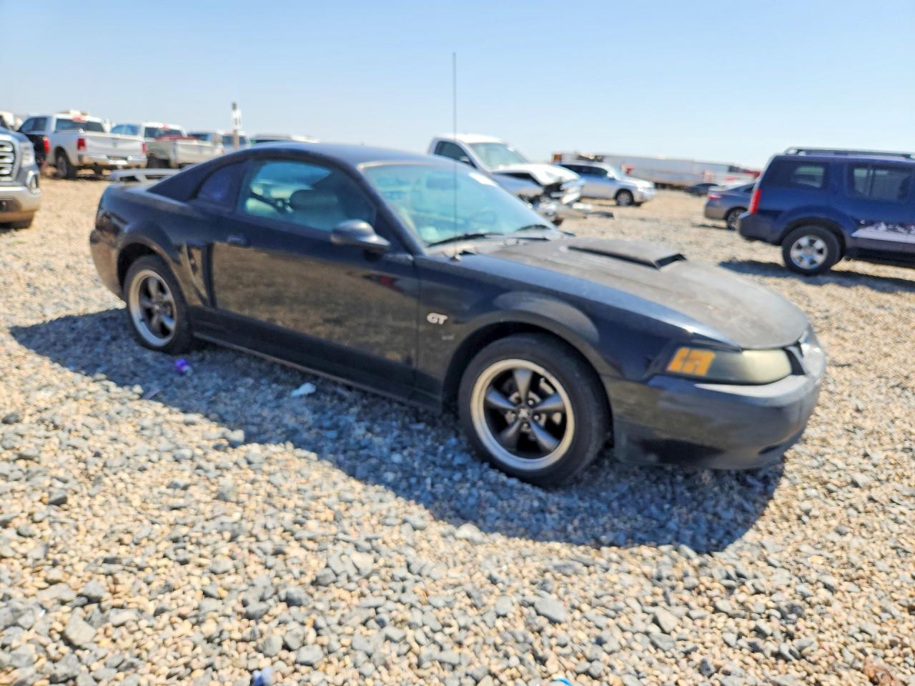 2003 Ford Mustang Gt Черный vin: 1FAFP42X33F377503