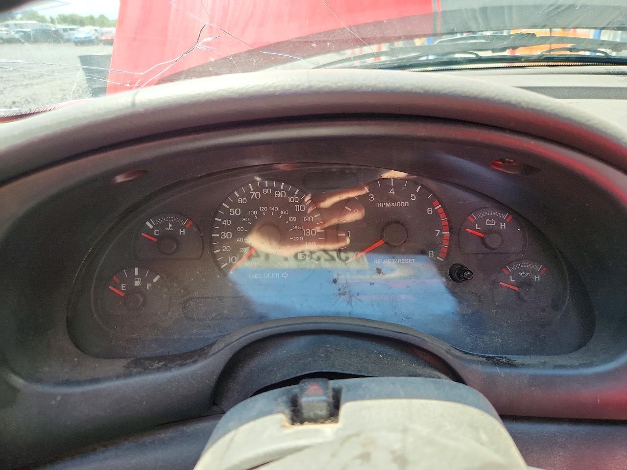 2003 Ford Mustang Gt Red vin: 1FAFP42X33F432046