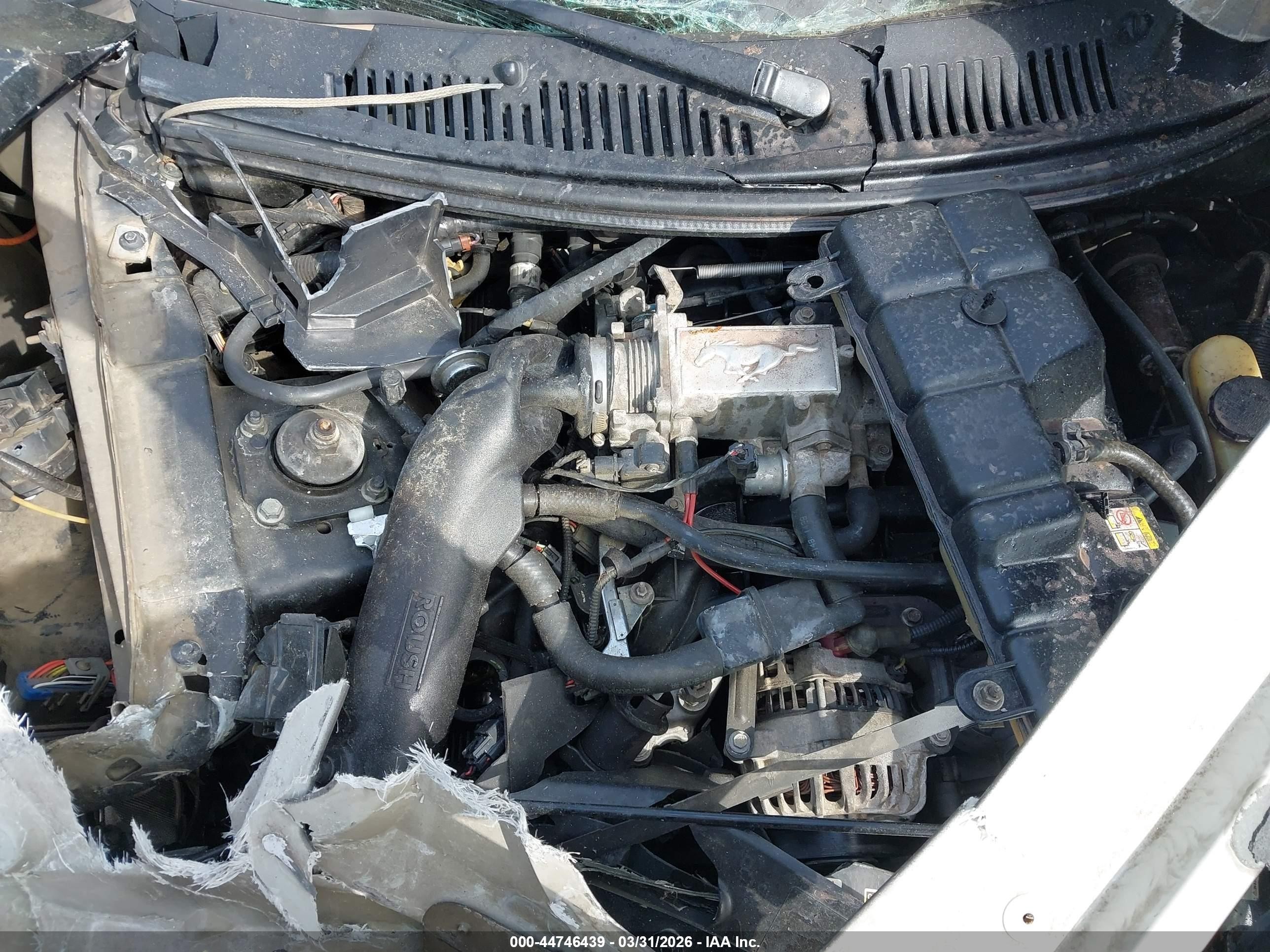 2004 Ford Mustang Gt Черный vin: 1FAFP42X34F104725