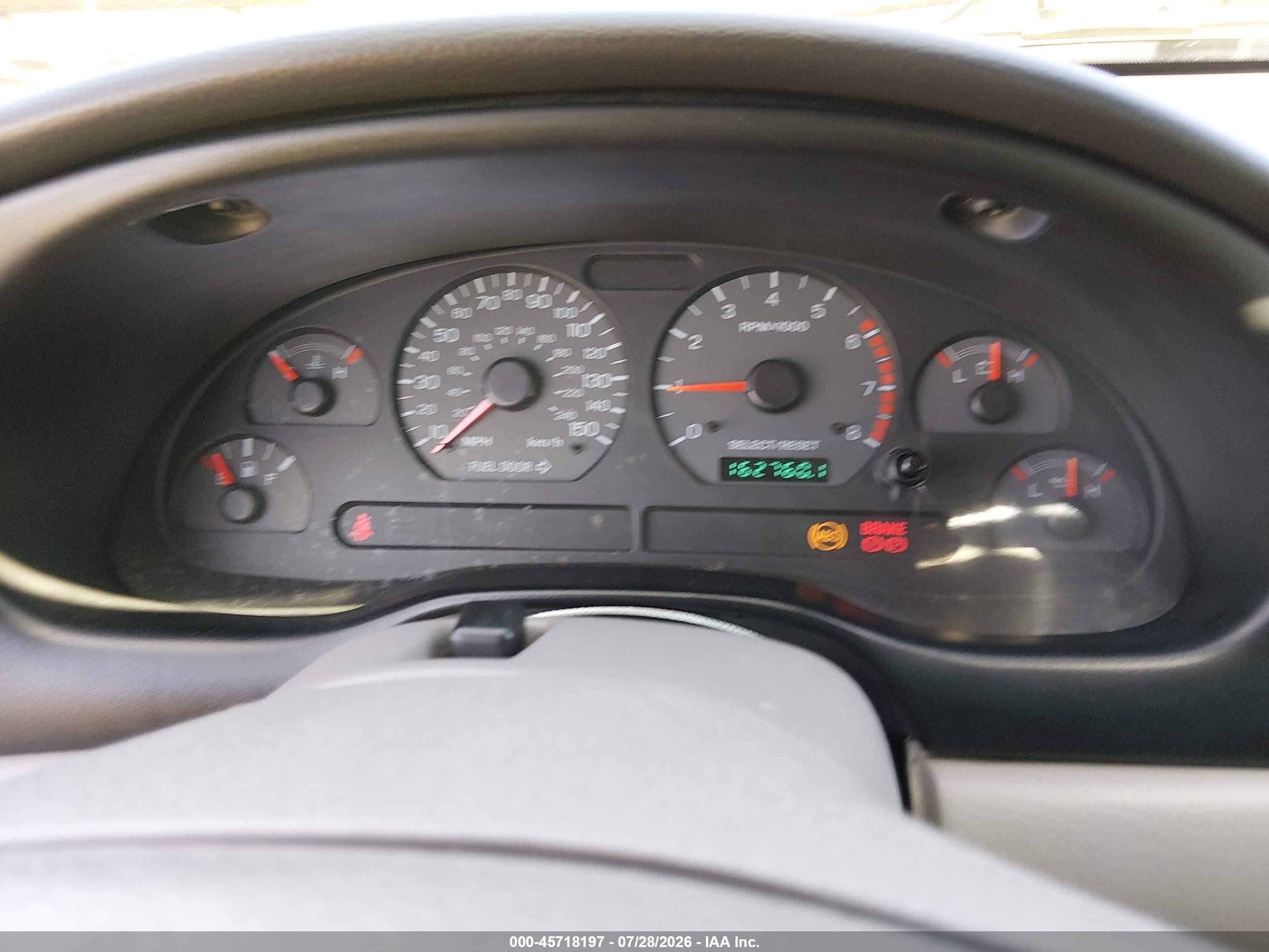 2000 Ford Mustang Gt Red vin: 1FAFP42X3YF278638