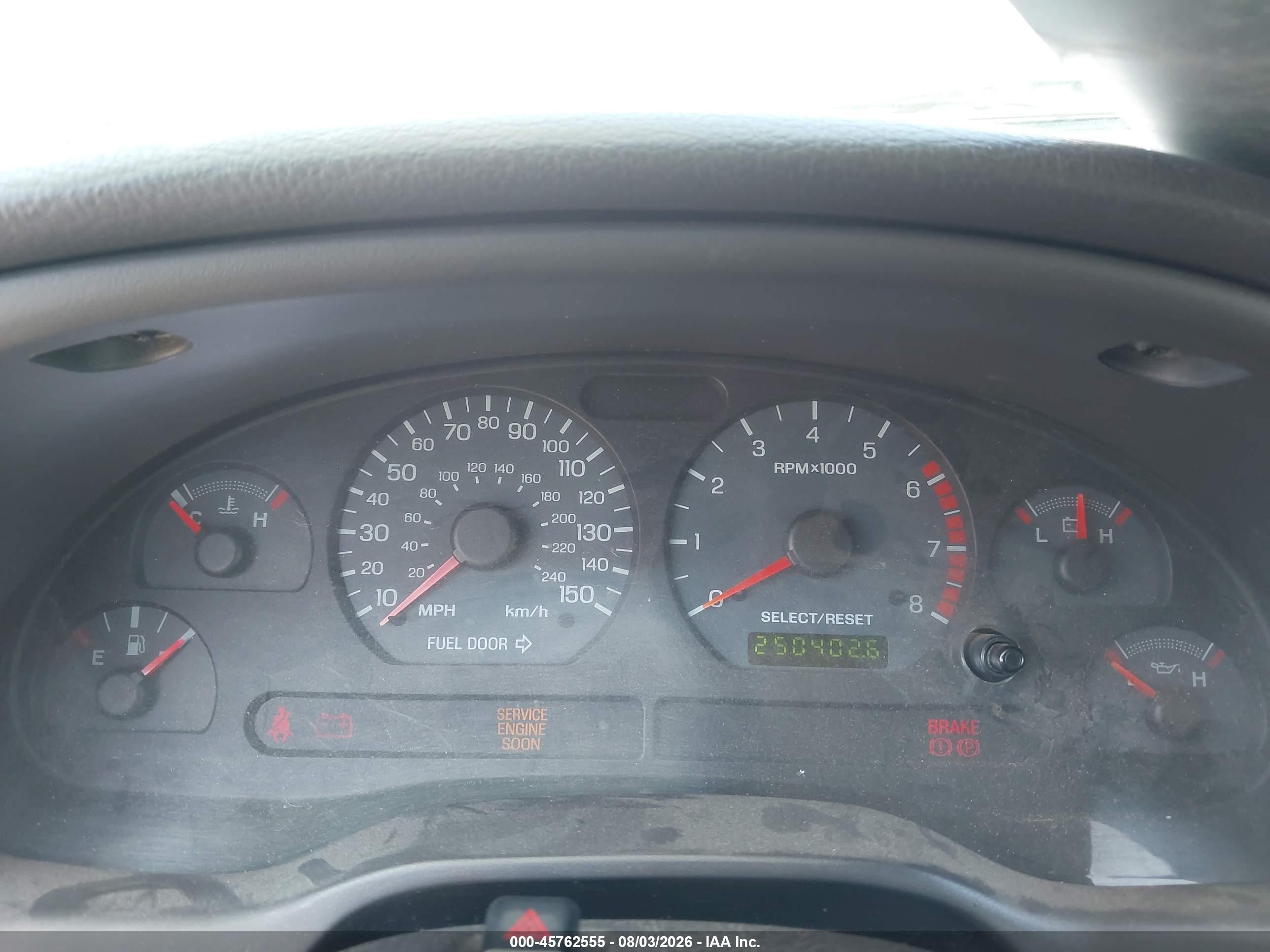 2003 Ford Mustang Gt Gray vin: 1FAFP42X43F335227