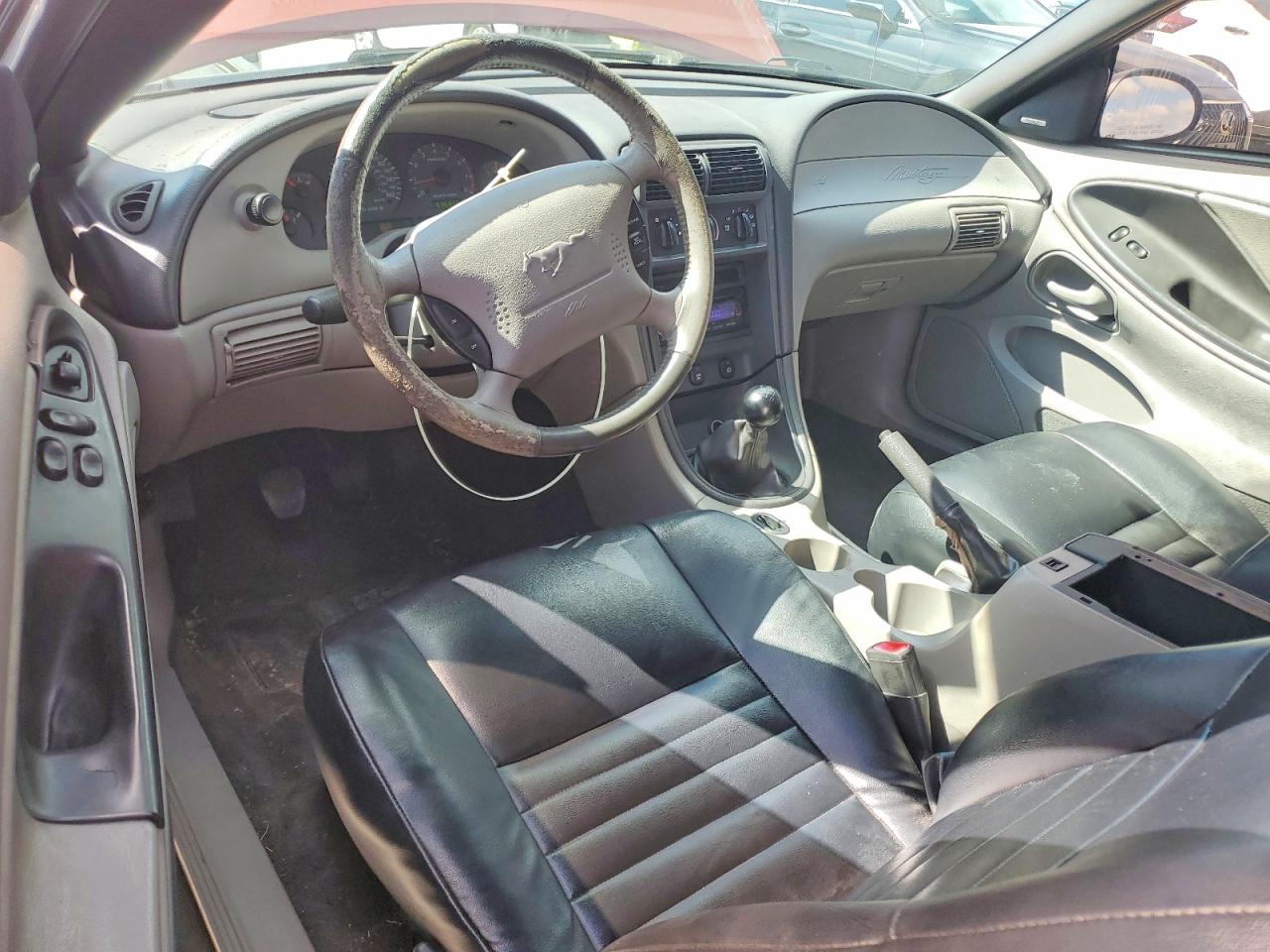 2003 Ford Mustang Gt Red vin: 1FAFP42X43F409777