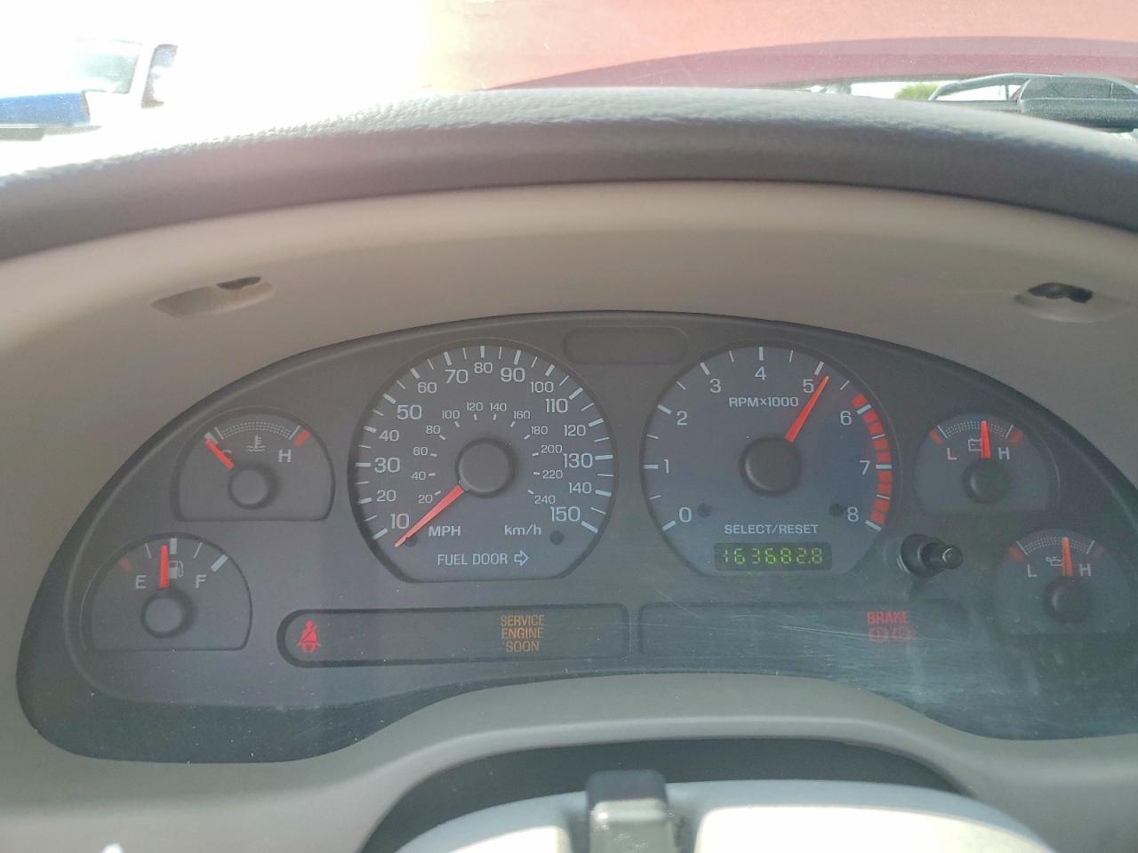 2003 Ford Mustang Gt Red vin: 1FAFP42X43F409777