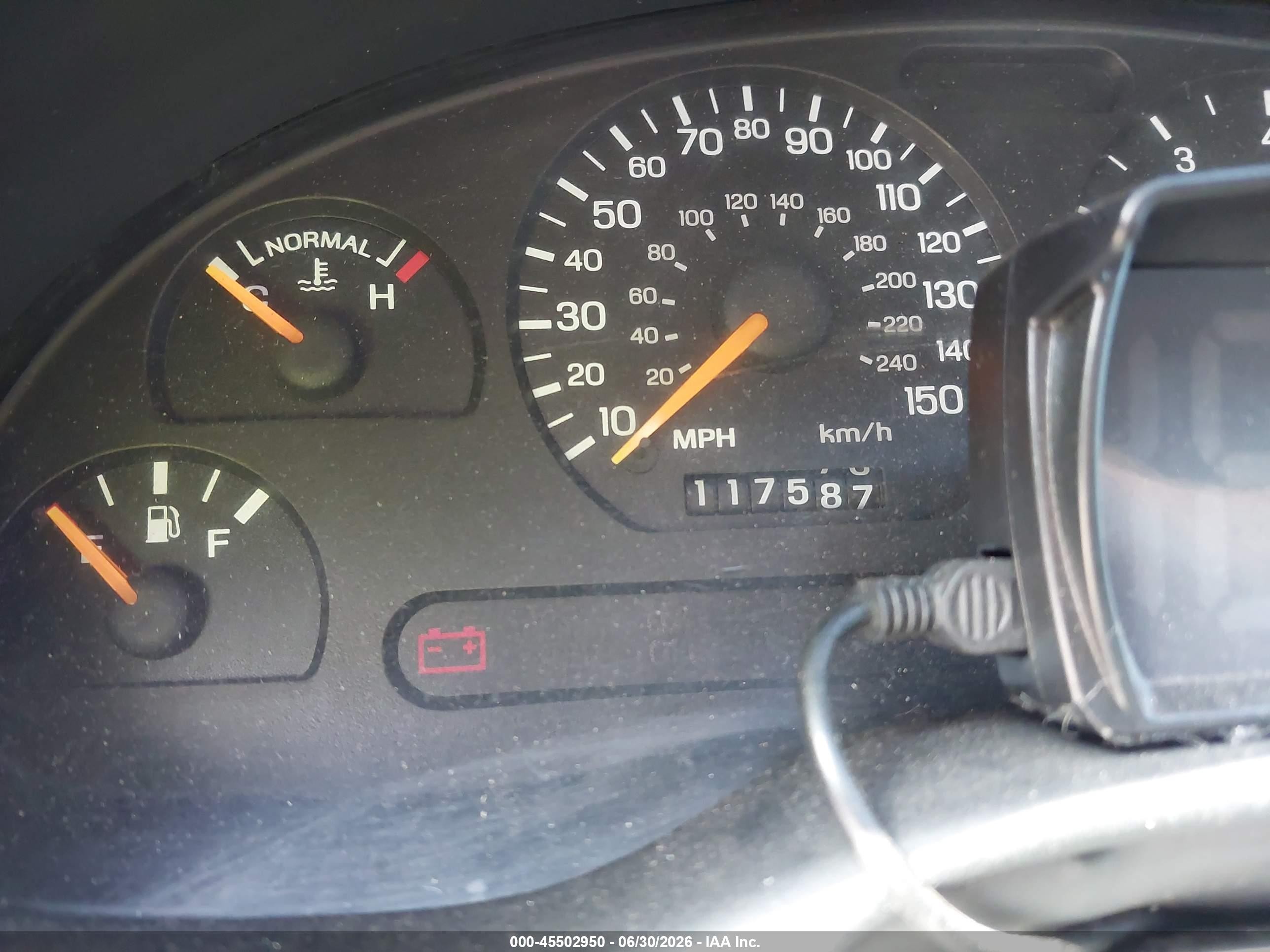 1998 Ford Mustang Gt Черный vin: 1FAFP42X4WF221037