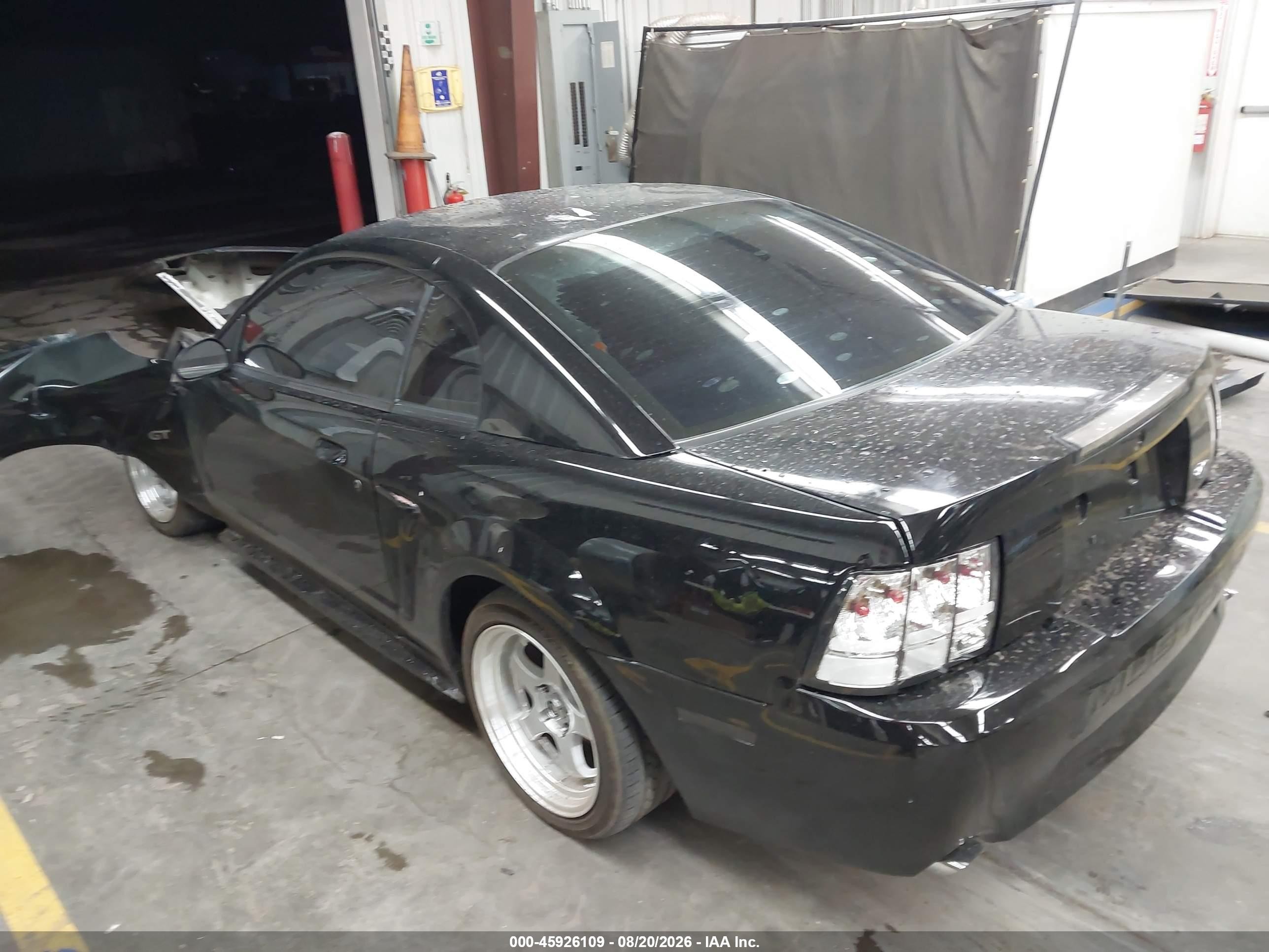 1999 Ford Mustang Gt Black vin: 1FAFP42X4XF118234