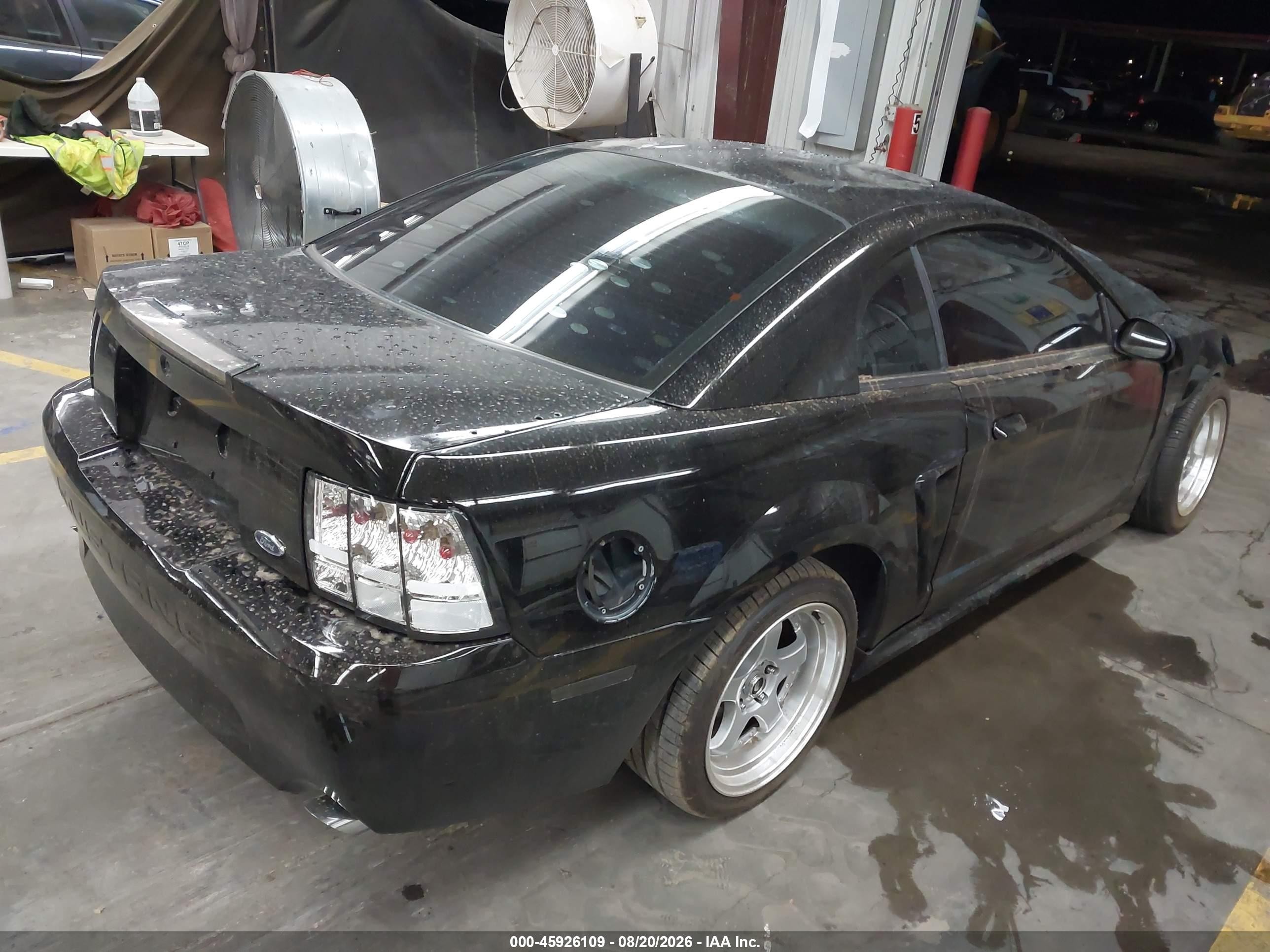 1999 Ford Mustang Gt Black vin: 1FAFP42X4XF118234