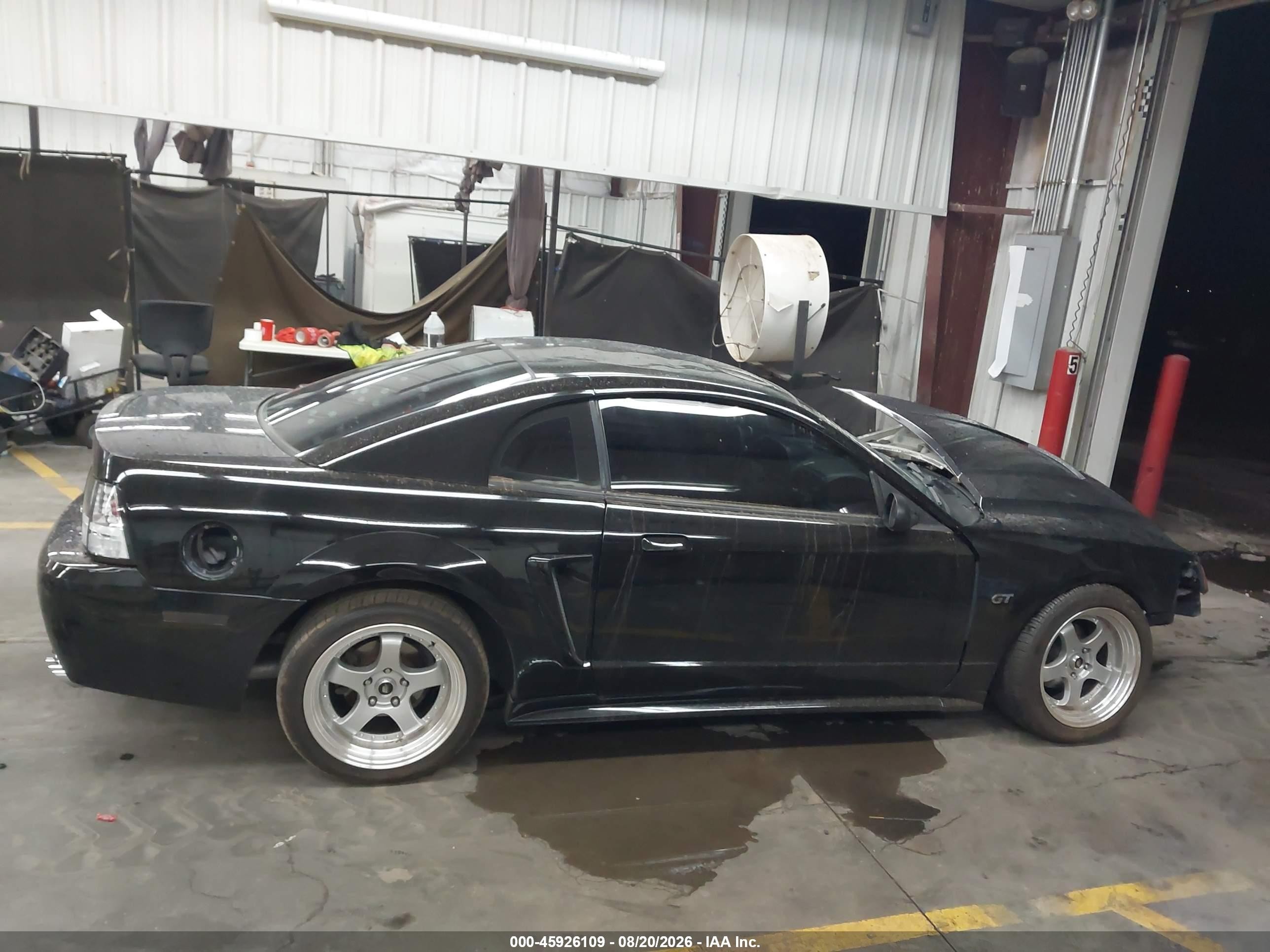 1999 Ford Mustang Gt Black vin: 1FAFP42X4XF118234