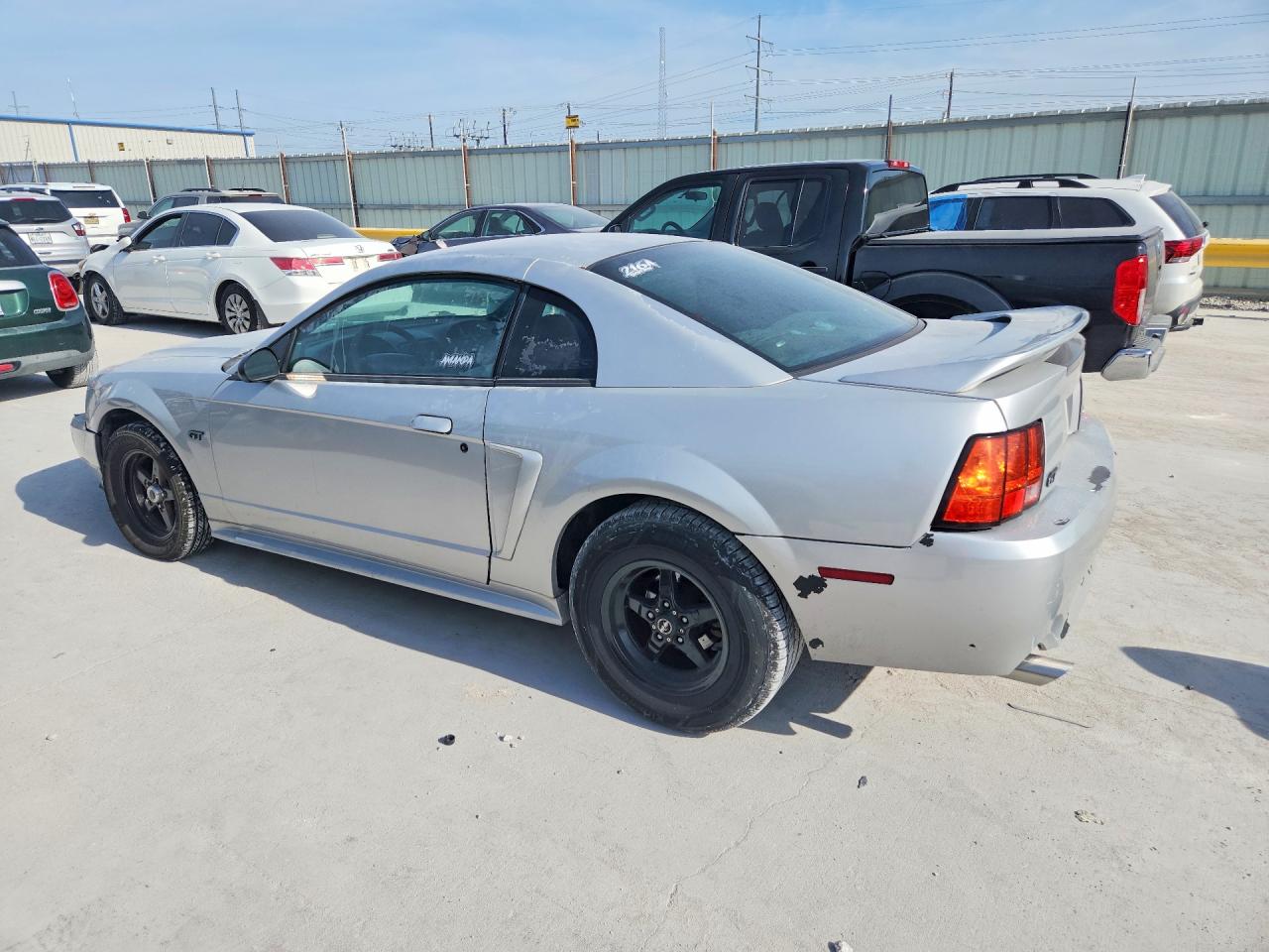 2000 Ford Mustang Gt Silver vin: 1FAFP42X4YF181366