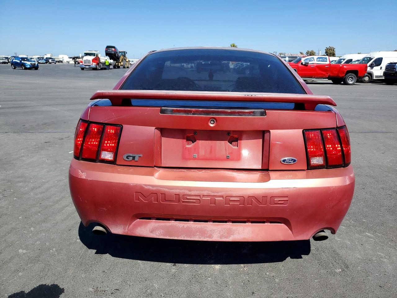 2001 Ford Mustang Gt Red vin: 1FAFP42X51F146308