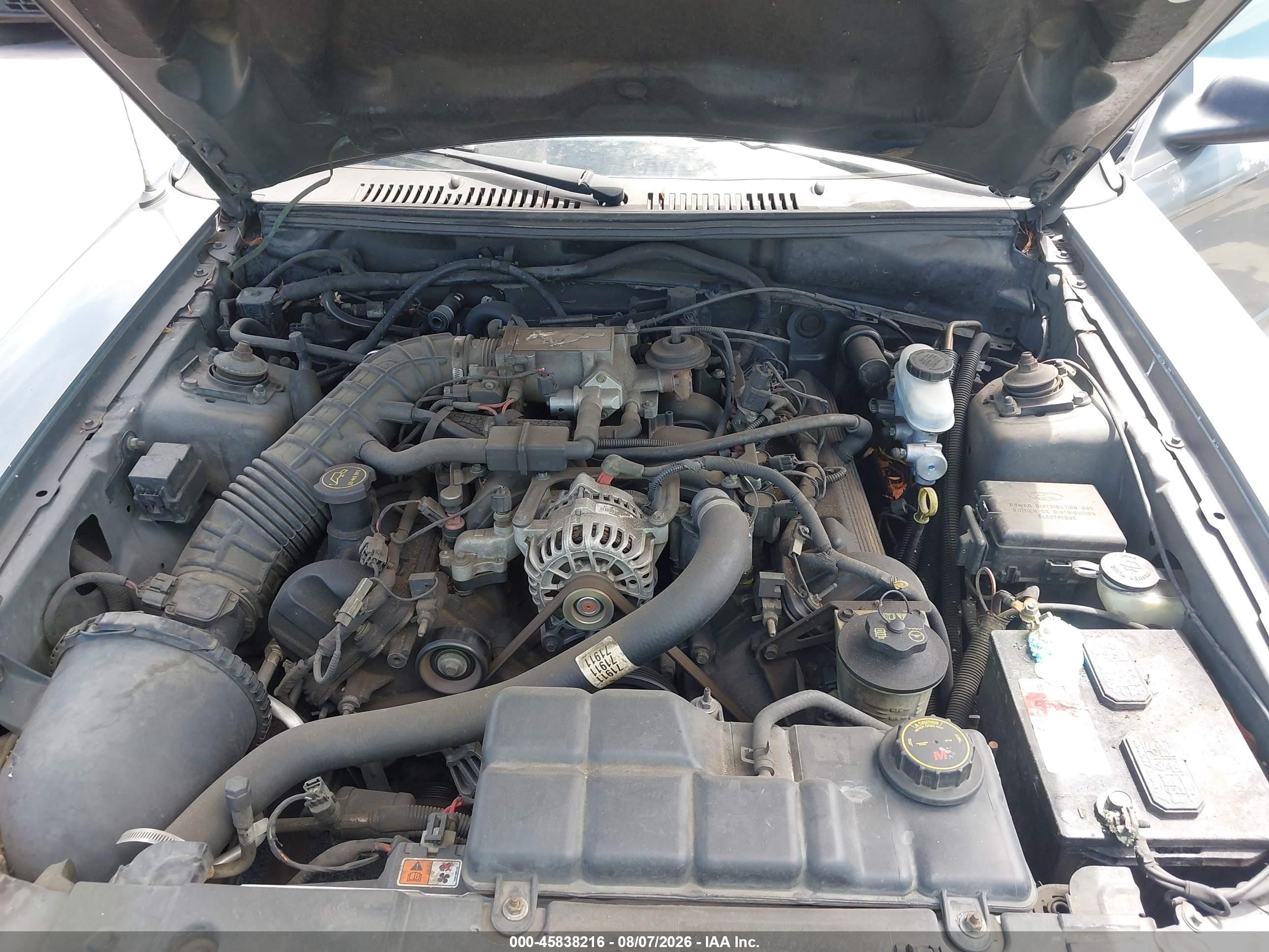 2004 Ford Mustang Gt Gray vin: 1FAFP42X54F160990