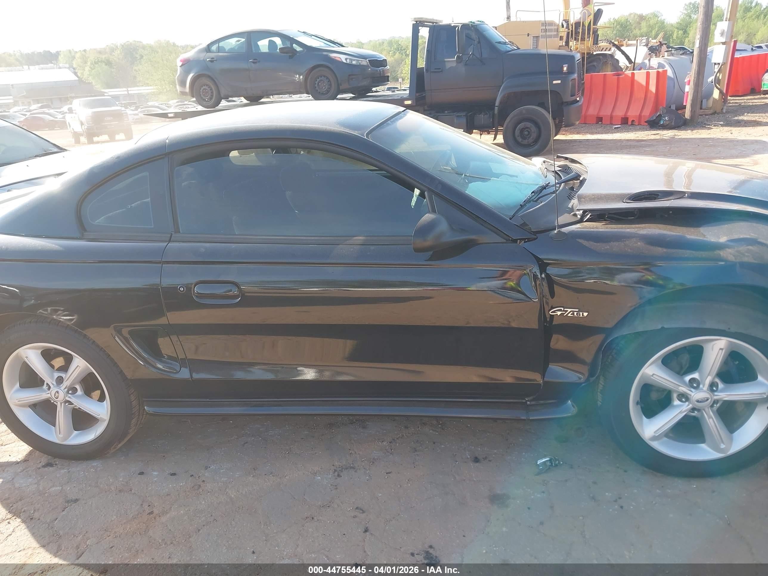 1998 Ford Mustang Gt Black vin: 1FAFP42X5WF192731