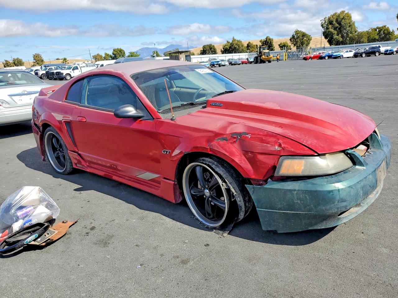 2000 Ford Mustang Gt Красный vin: 1FAFP42X5YF123069
