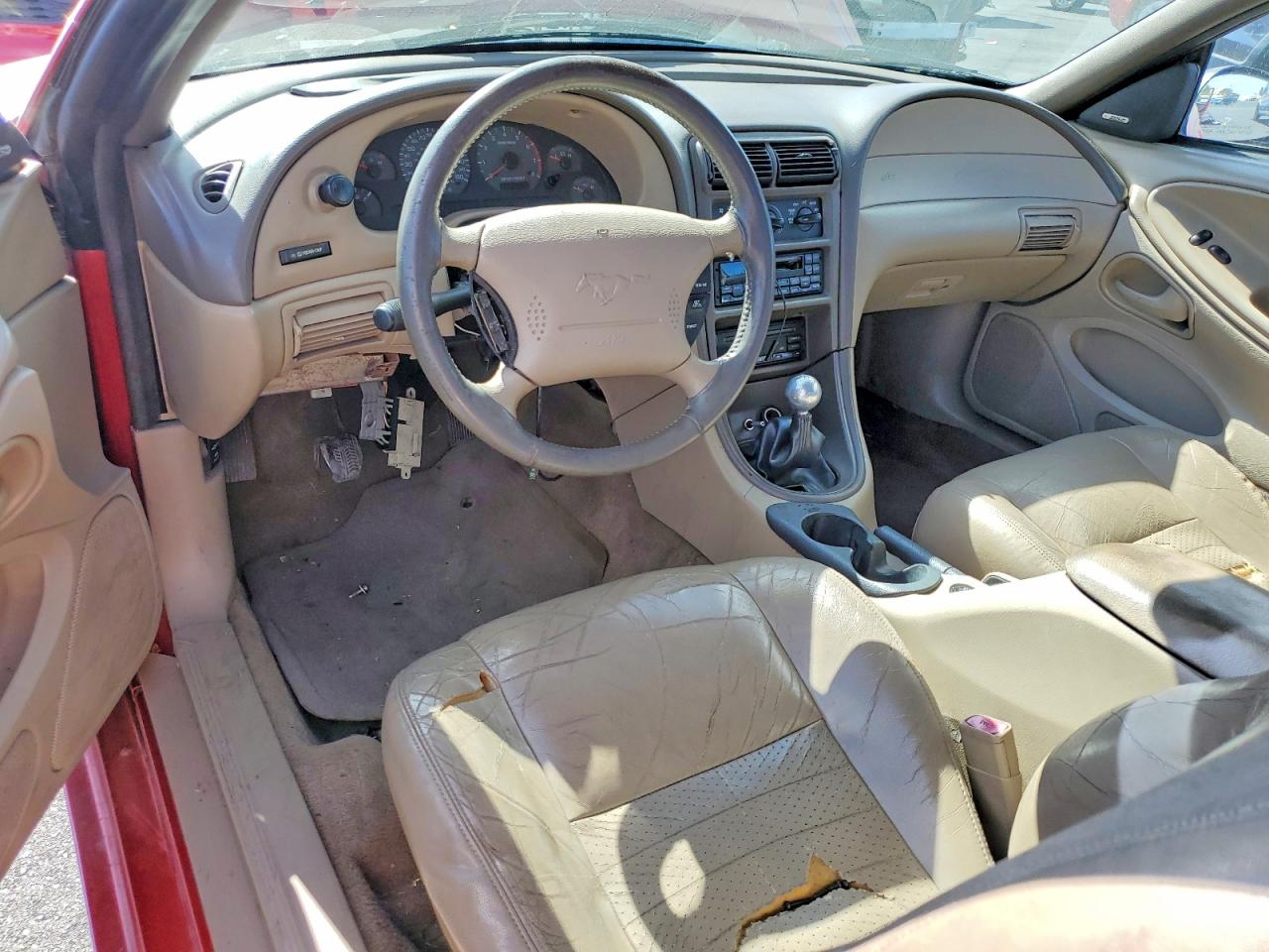 2000 Ford Mustang Gt Красный vin: 1FAFP42X5YF123069