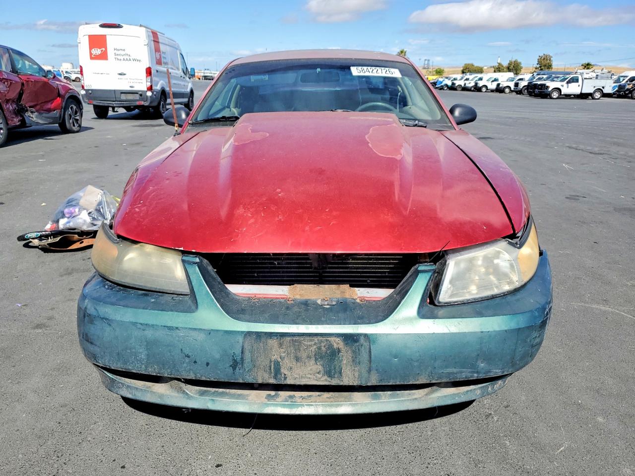 2000 Ford Mustang Gt Красный vin: 1FAFP42X5YF123069