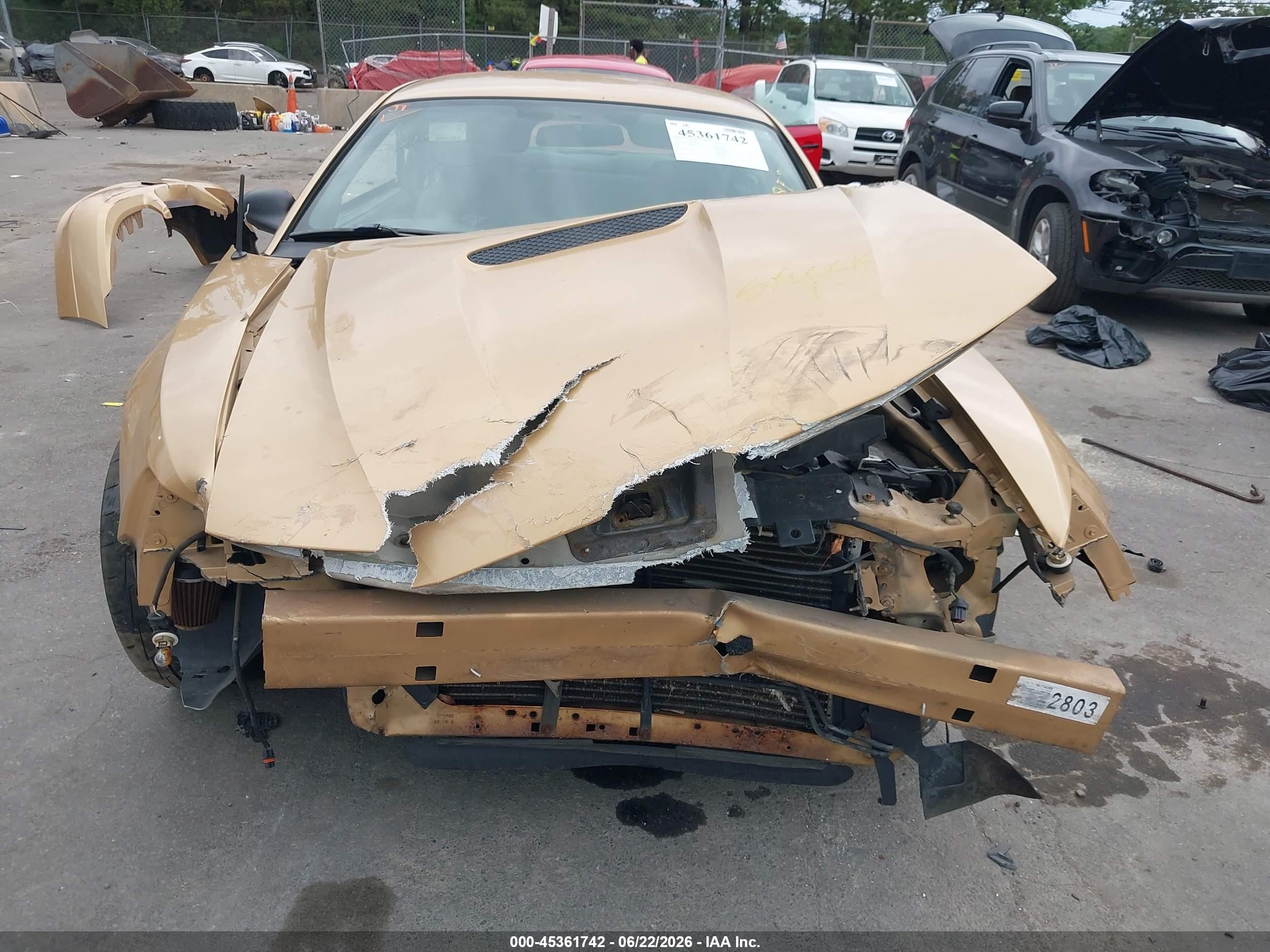 2000 Ford Mustang Gt Gold vin: 1FAFP42X5YF228419