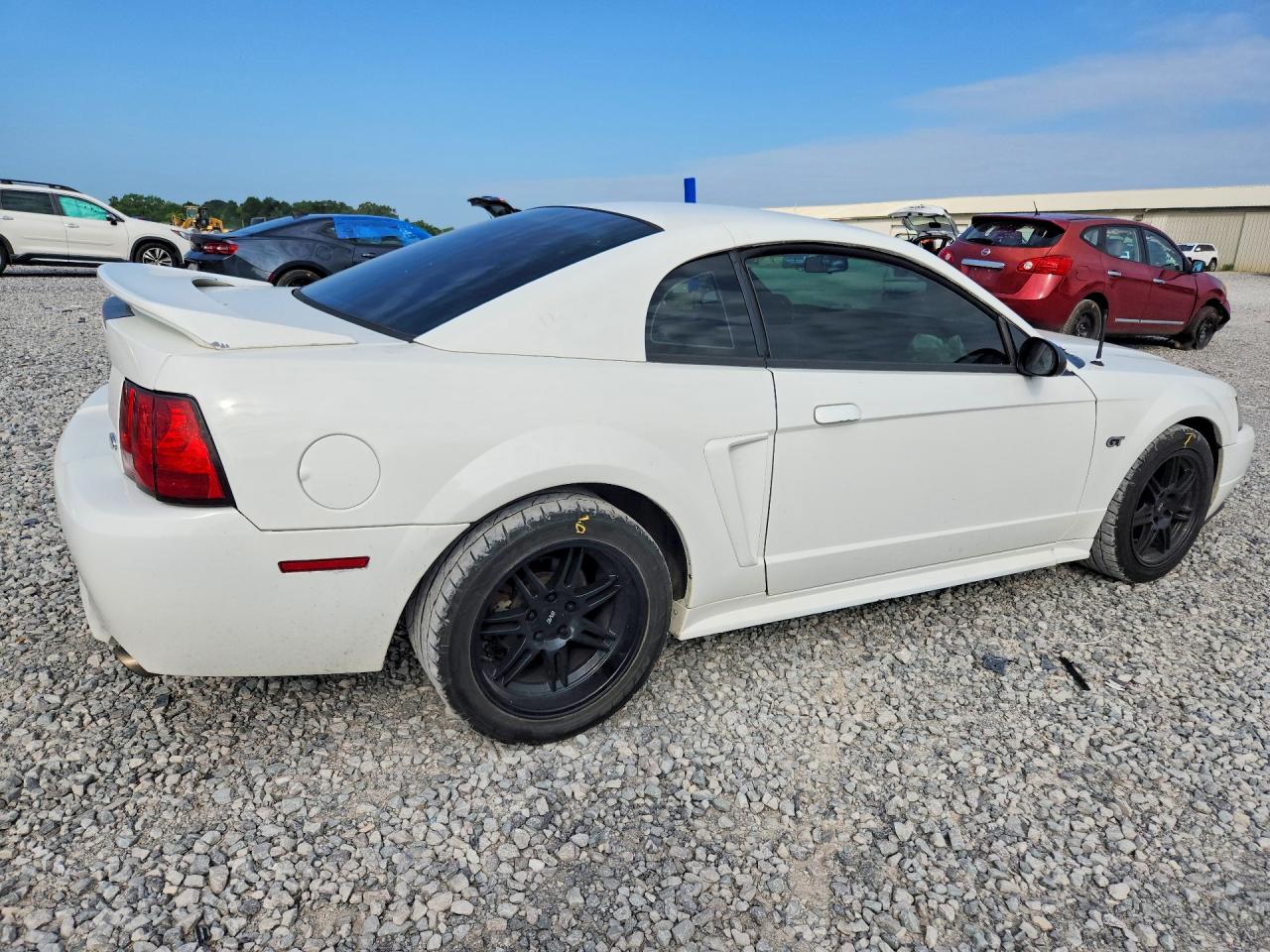 2000 Ford Mustang Gt White vin: 1FAFP42X5YF240232