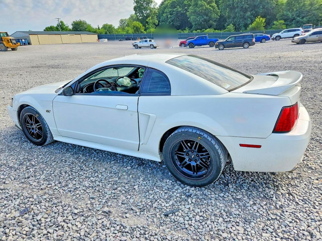 2000 Ford Mustang Gt White vin: 1FAFP42X5YF240232
