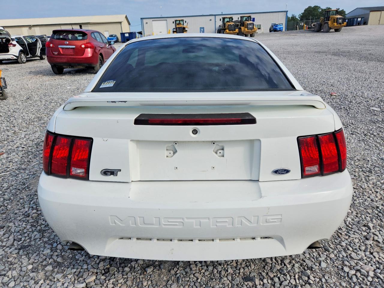 2000 Ford Mustang Gt White vin: 1FAFP42X5YF240232