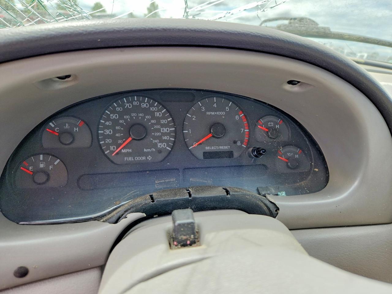 2000 Ford Mustang Gt White vin: 1FAFP42X5YF278978