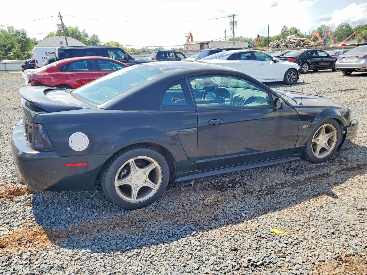 2000 Ford Mustang Gt Black vin: 1FAFP42X5YF293495