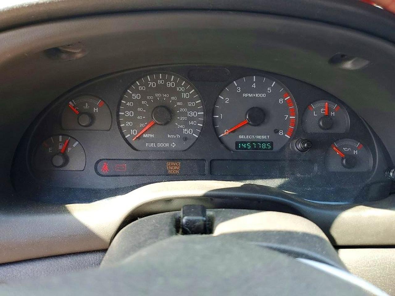 2000 Ford Mustang Gt Black vin: 1FAFP42X5YF293495