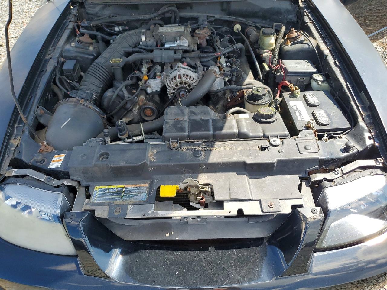 2000 Ford Mustang Gt Black vin: 1FAFP42X5YF293495