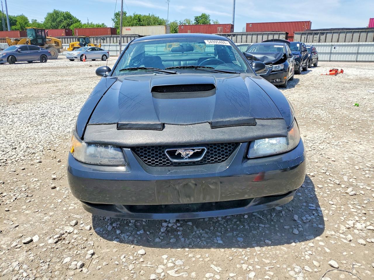 2002 Ford Mustang Gt Black vin: 1FAFP42X62F160283
