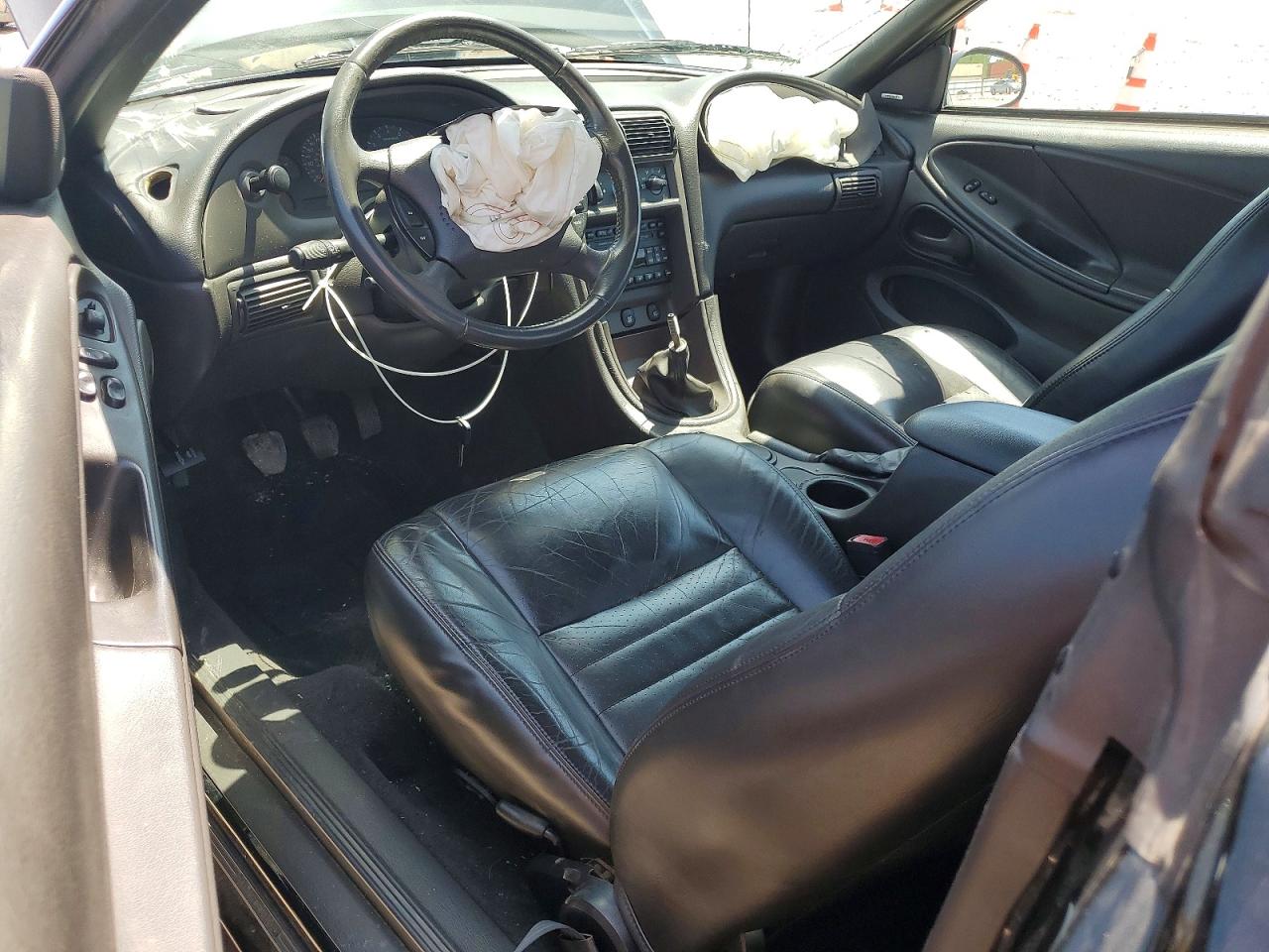 2002 Ford Mustang Gt Black vin: 1FAFP42X62F160283
