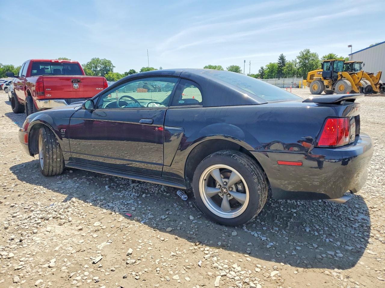 2002 Ford Mustang Gt Black vin: 1FAFP42X62F160283