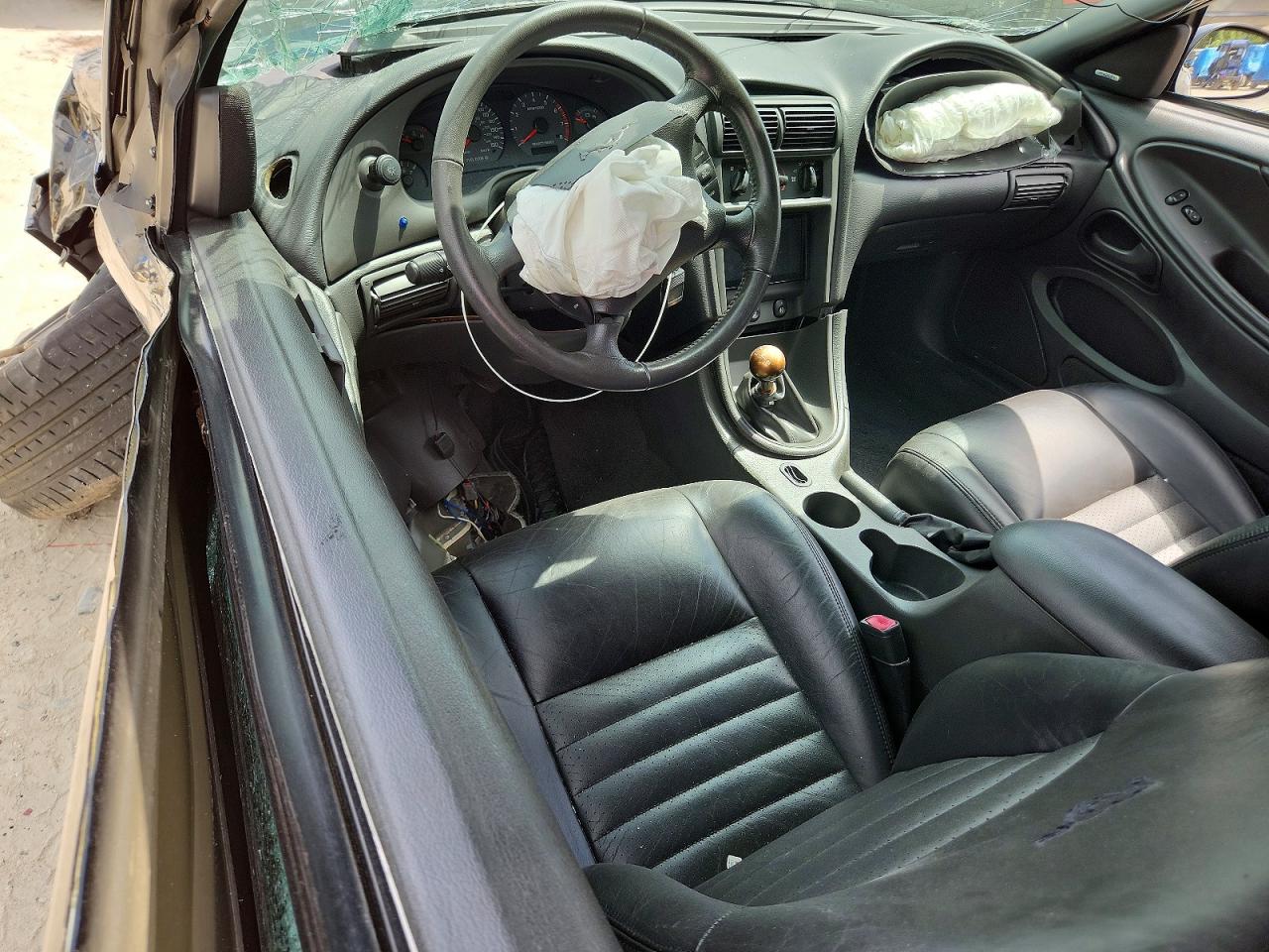 2003 Ford Mustang Gt Черный vin: 1FAFP42X63F330790