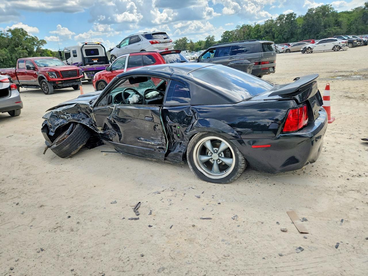 2003 Ford Mustang Gt Черный vin: 1FAFP42X63F330790