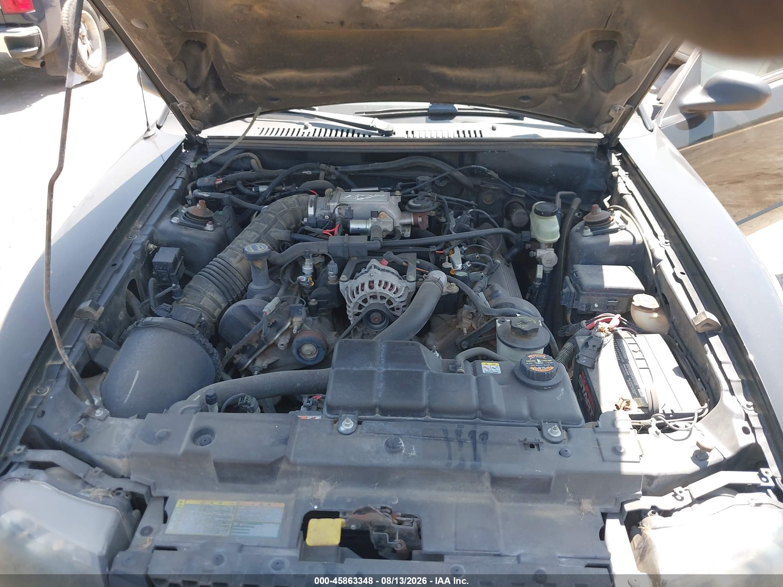 2001 Ford Mustang Gt Black vin: 1FAFP42X71F110135
