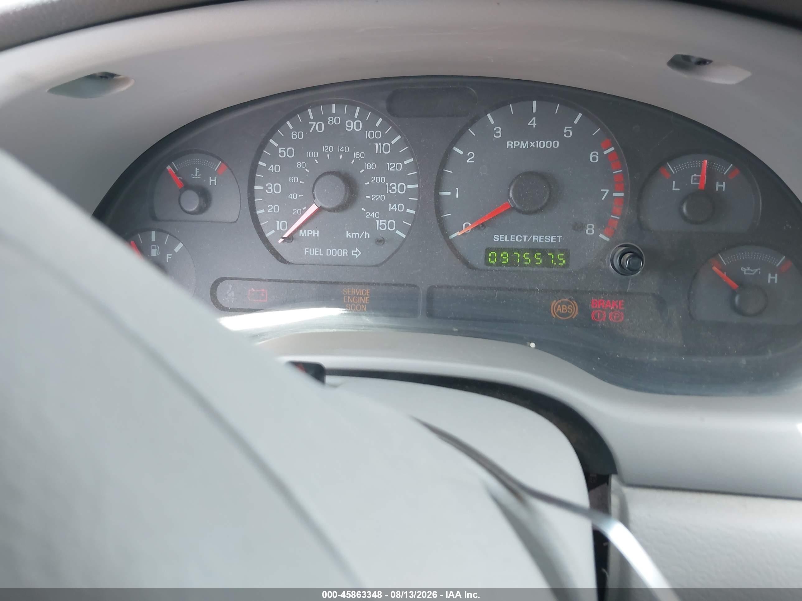 2001 Ford Mustang Gt Black vin: 1FAFP42X71F110135