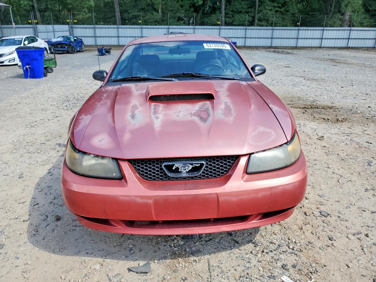 2001 Ford Mustang Gt Красный vin: 1FAFP42X71F153292