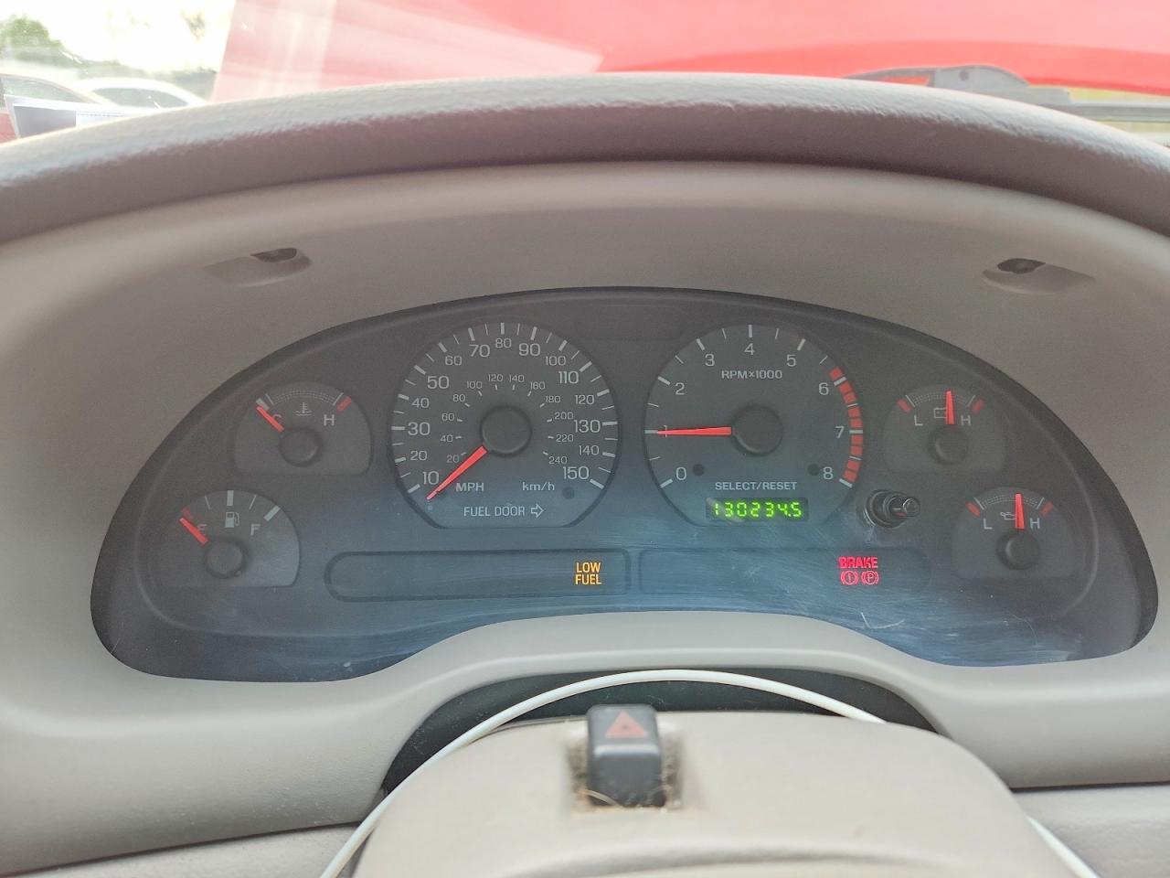 2001 Ford Mustang Gt Red vin: 1FAFP42X71F257586