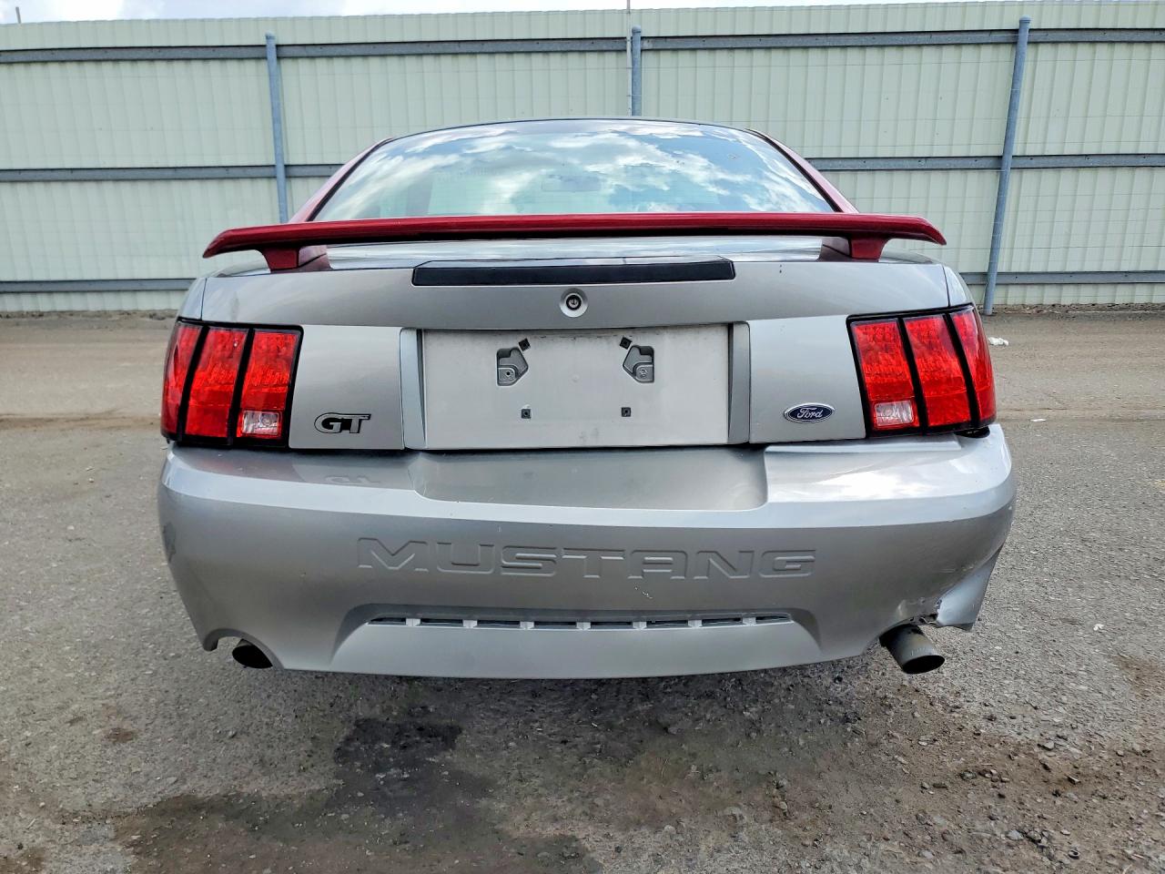 2002 Ford Mustang Gt Silver vin: 1FAFP42X72F181899