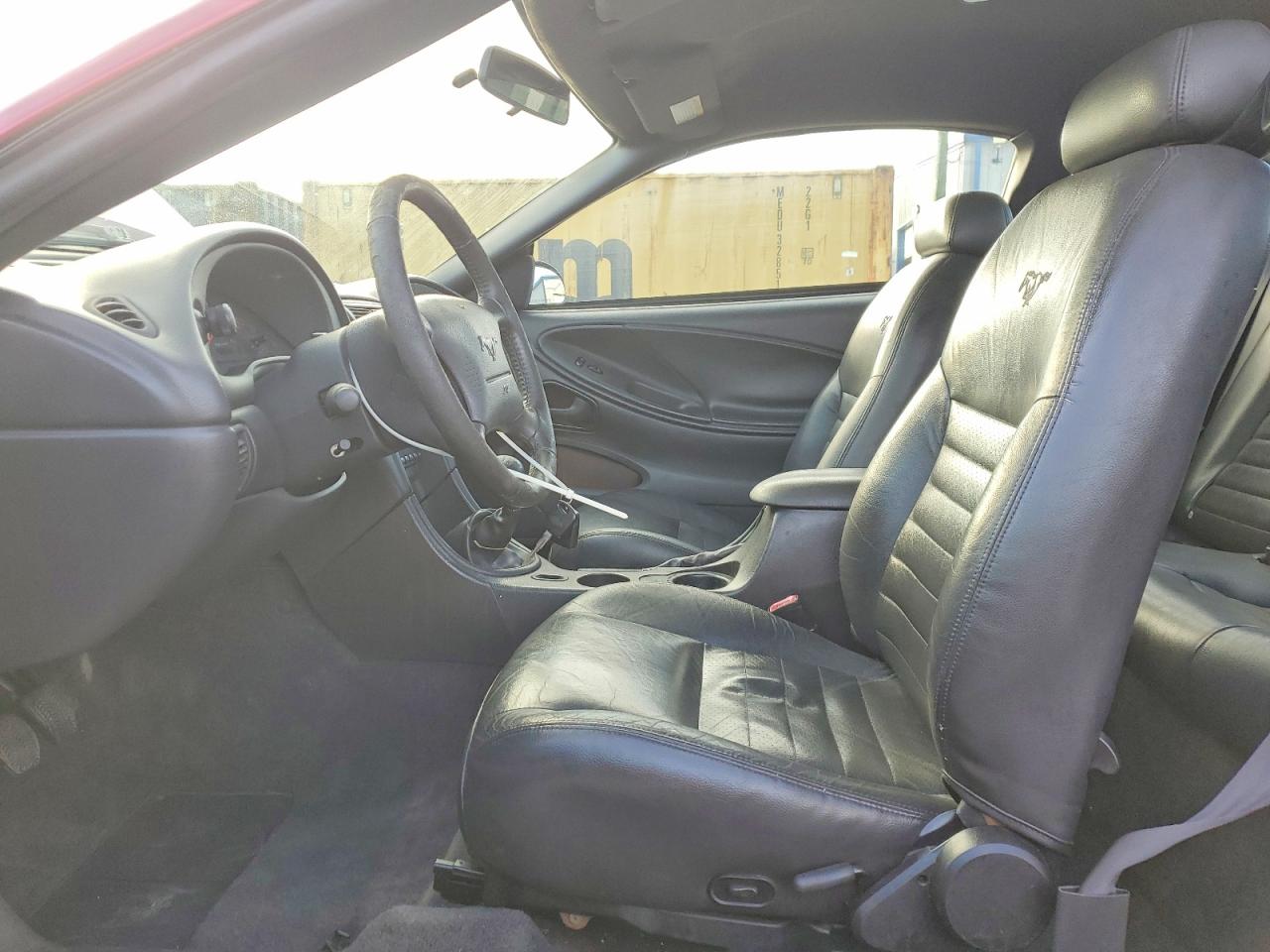 2004 Ford Mustang Gt Red vin: 1FAFP42X74F119311