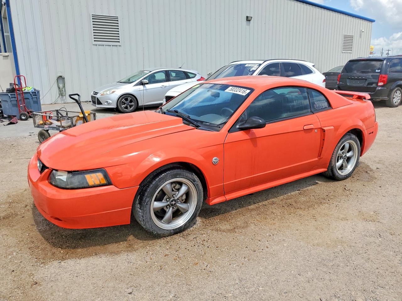 2004 Ford Mustang Gt Orange vin: 1FAFP42X74F129658