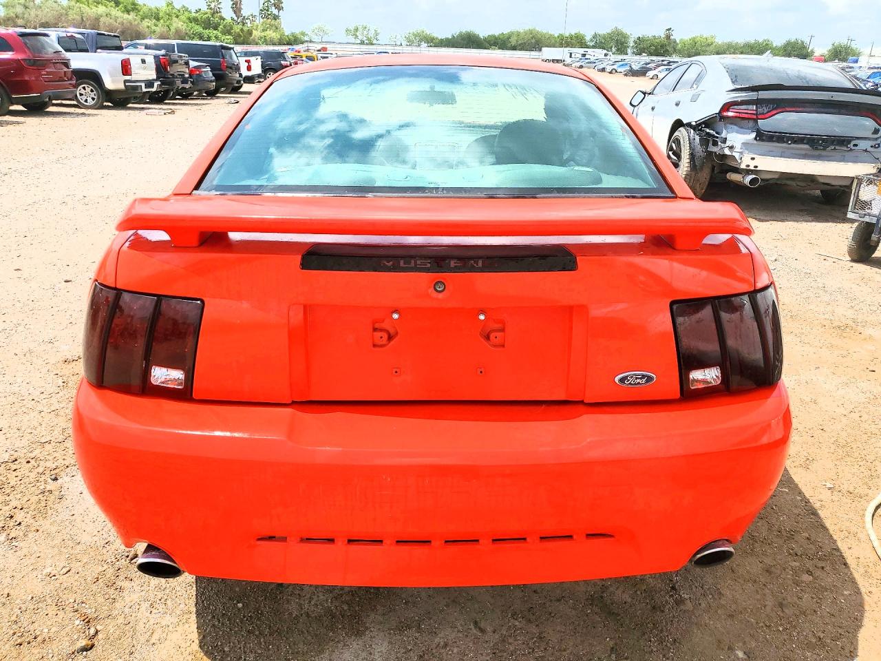 2004 Ford Mustang Gt Orange vin: 1FAFP42X74F129658