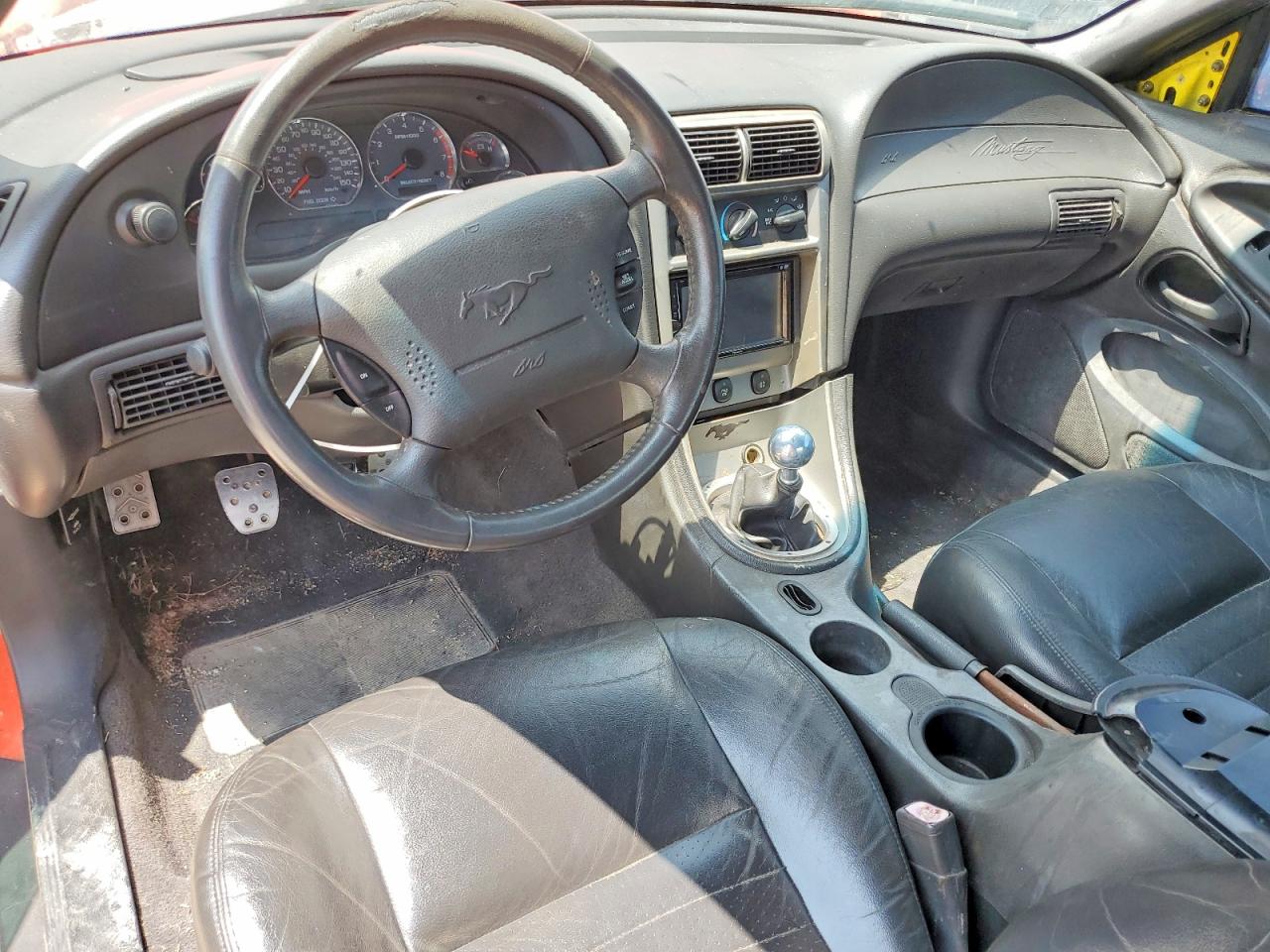 2004 Ford Mustang Gt Orange vin: 1FAFP42X74F129658