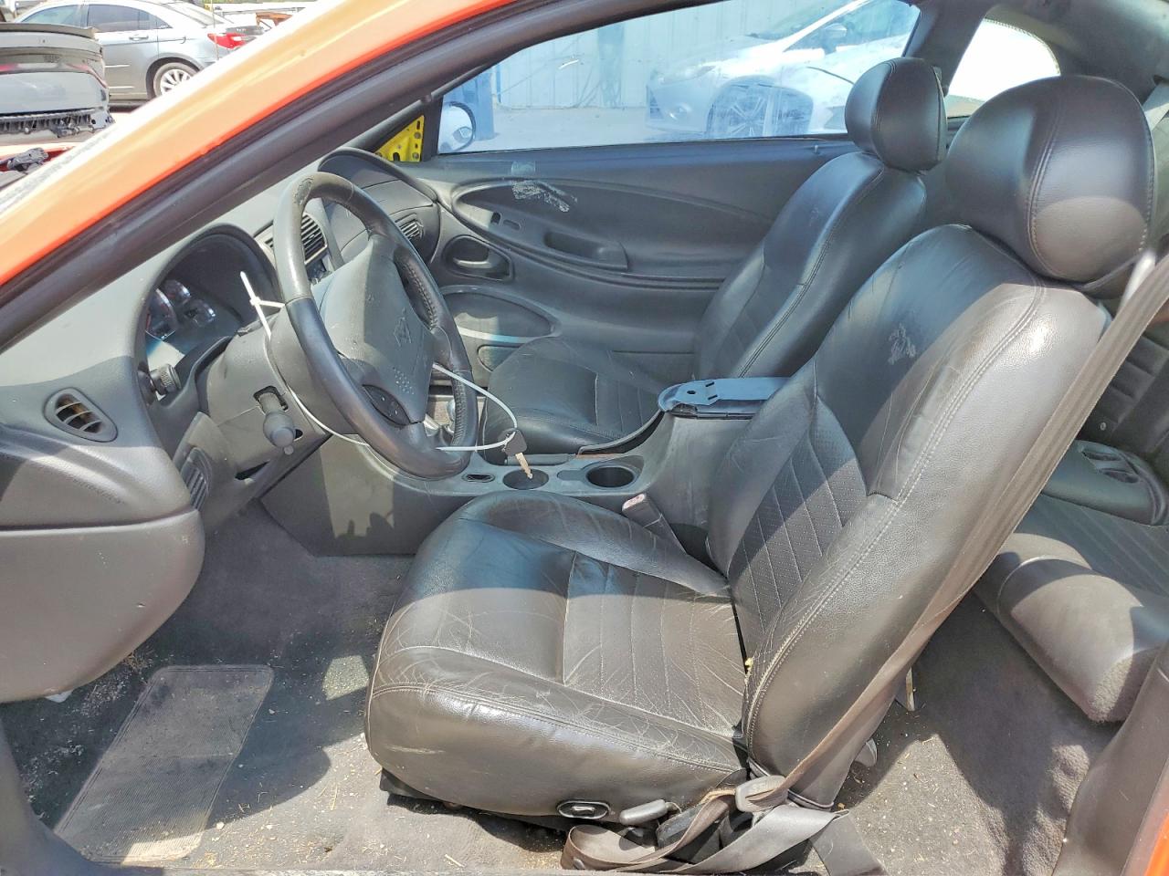 2004 Ford Mustang Gt Orange vin: 1FAFP42X74F129658