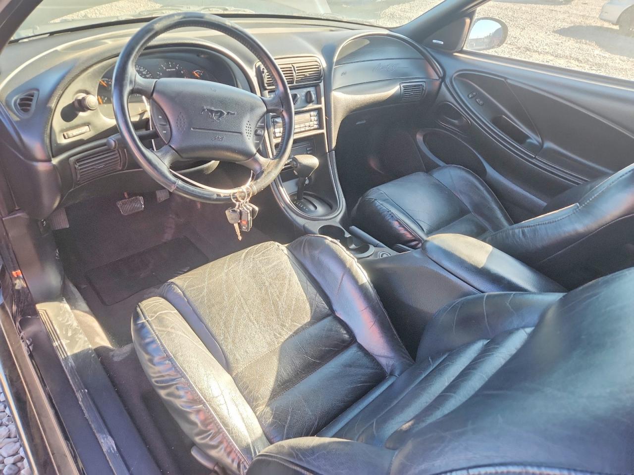 1998 Ford Mustang Gt Black vin: 1FAFP42X7WF195663