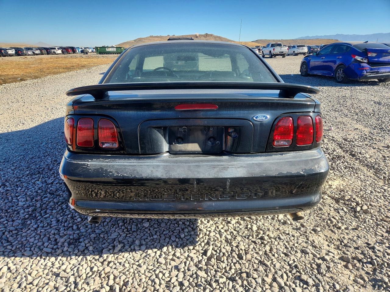 1998 Ford Mustang Gt Black vin: 1FAFP42X7WF195663