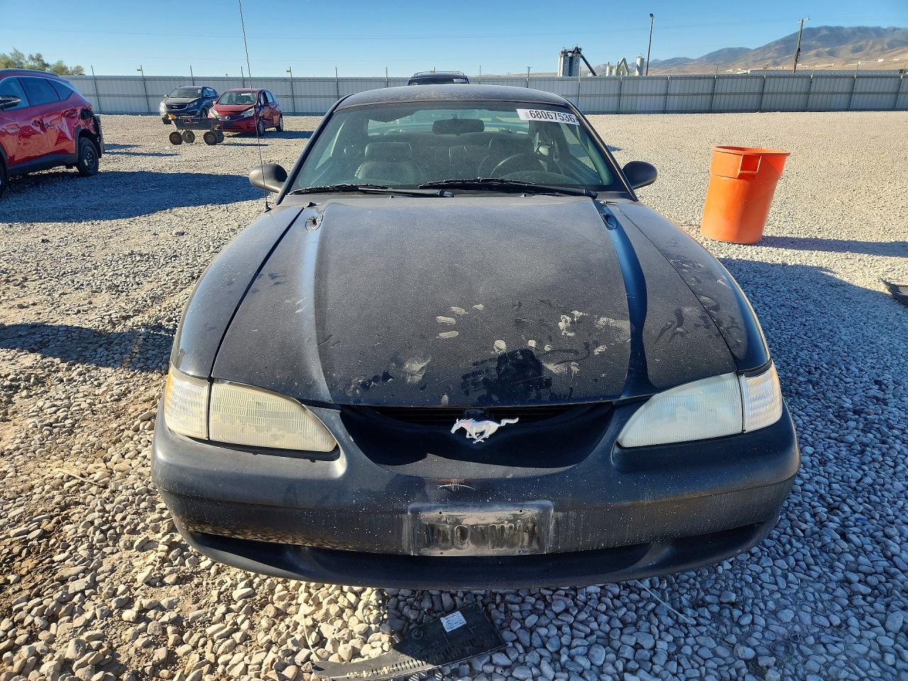 1998 Ford Mustang Gt Black vin: 1FAFP42X7WF195663