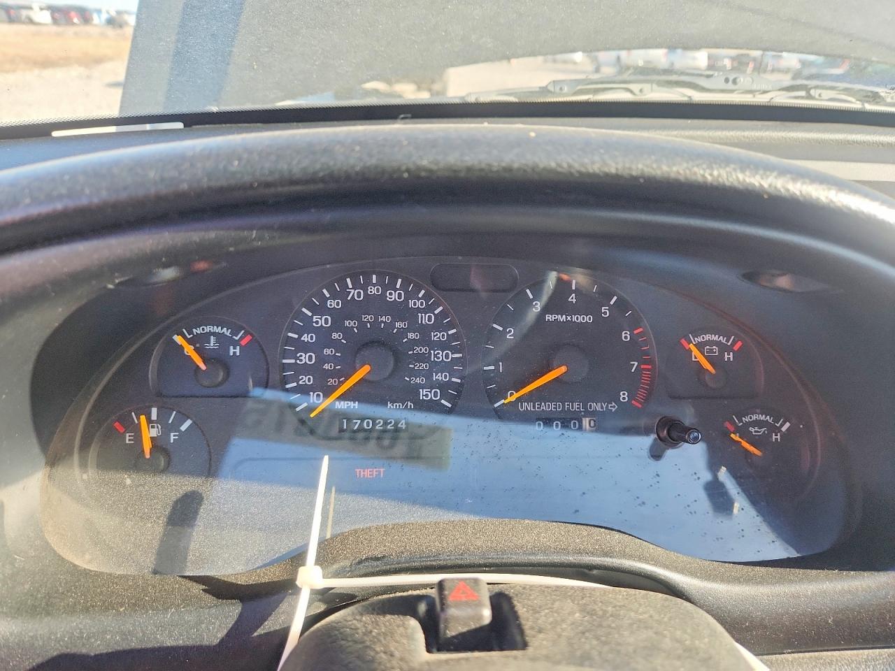 1998 Ford Mustang Gt Black vin: 1FAFP42X7WF195663