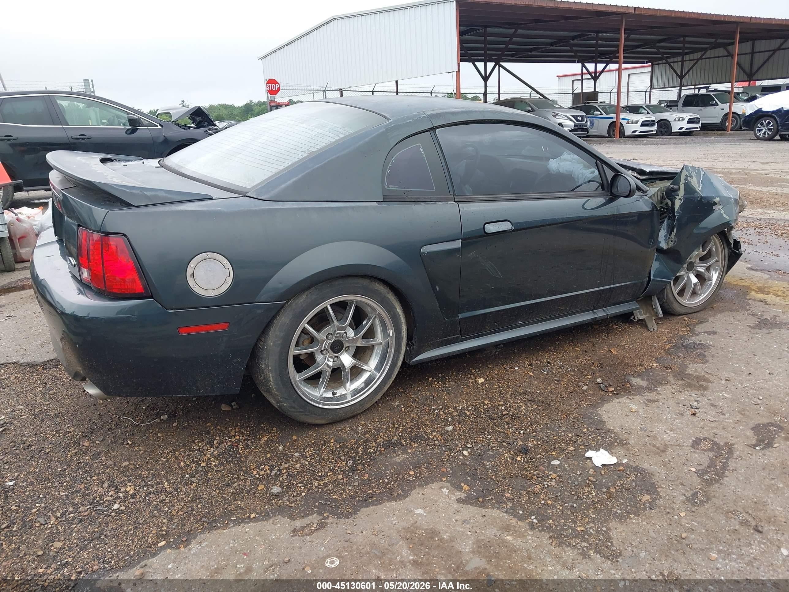 1999 Ford Mustang Gt Blue vin: 1FAFP42X7XF173051