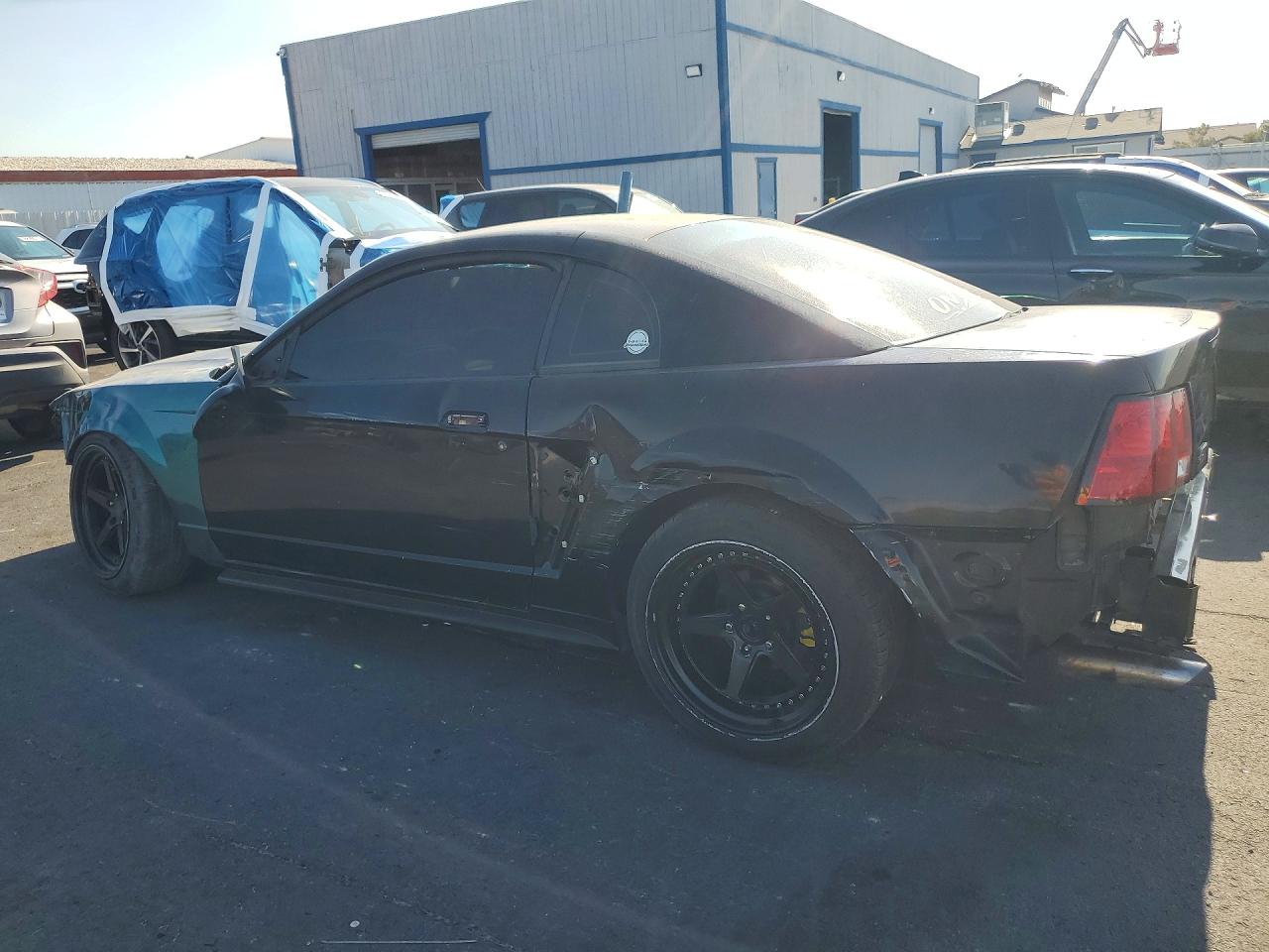 2001 Ford Mustang Gt Black vin: 1FAFP42X81F245592