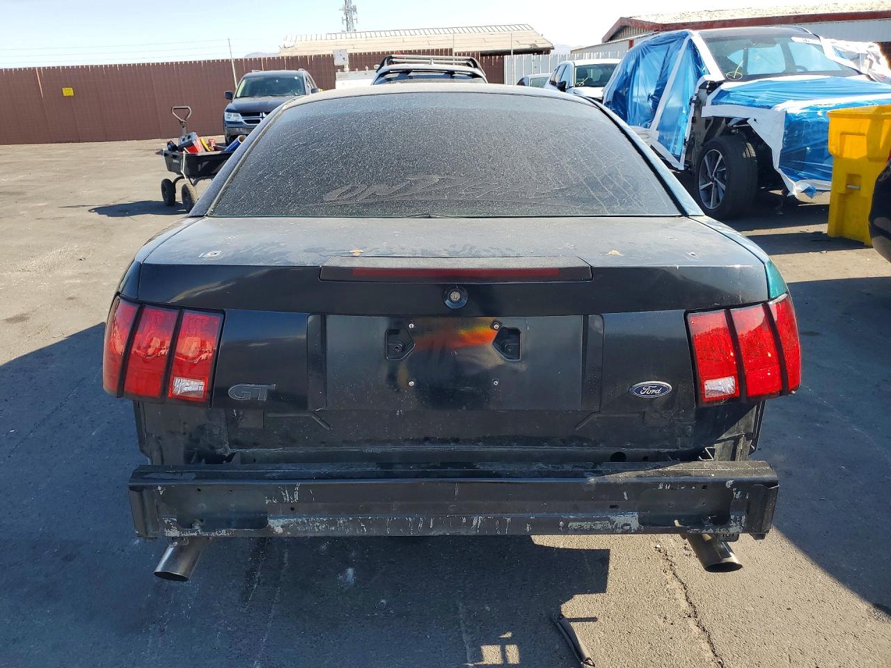 2001 Ford Mustang Gt Black vin: 1FAFP42X81F245592