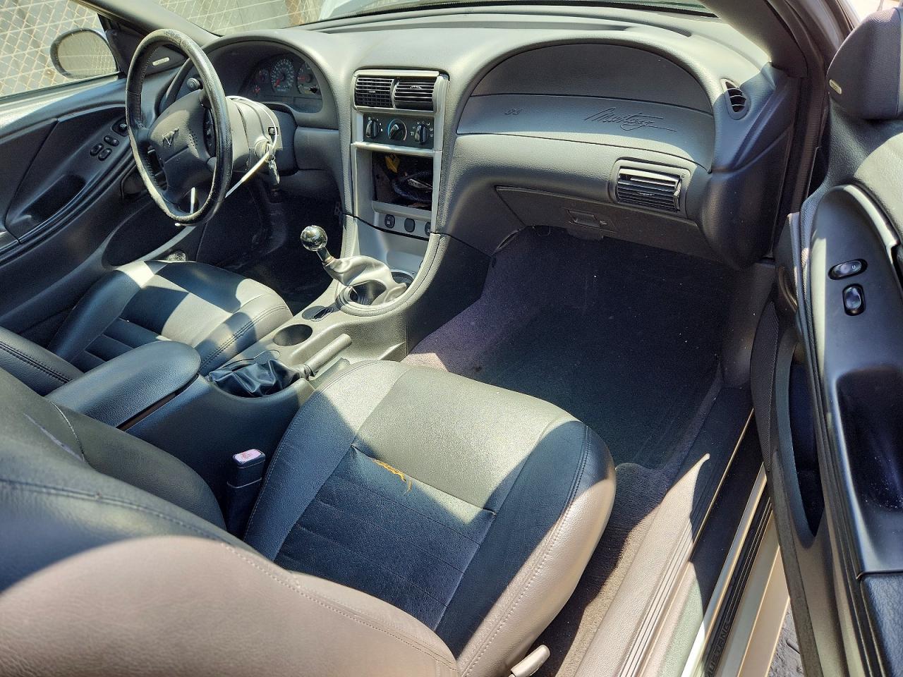 2004 Ford Mustang Gt Silver vin: 1FAFP42X84F212595